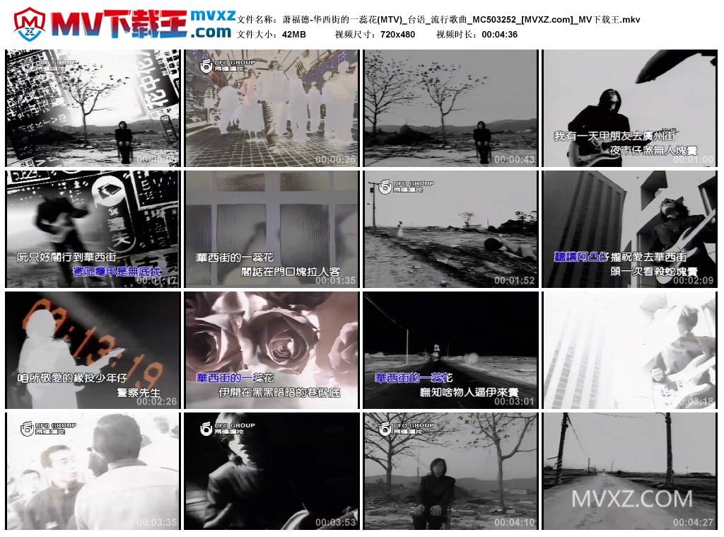 萧福德-华西街的一蕊花(MTV)_台语_流行歌曲_MC503252